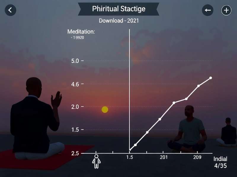 Spiritual Voyage Path gameplay screenshot showing meditation interface